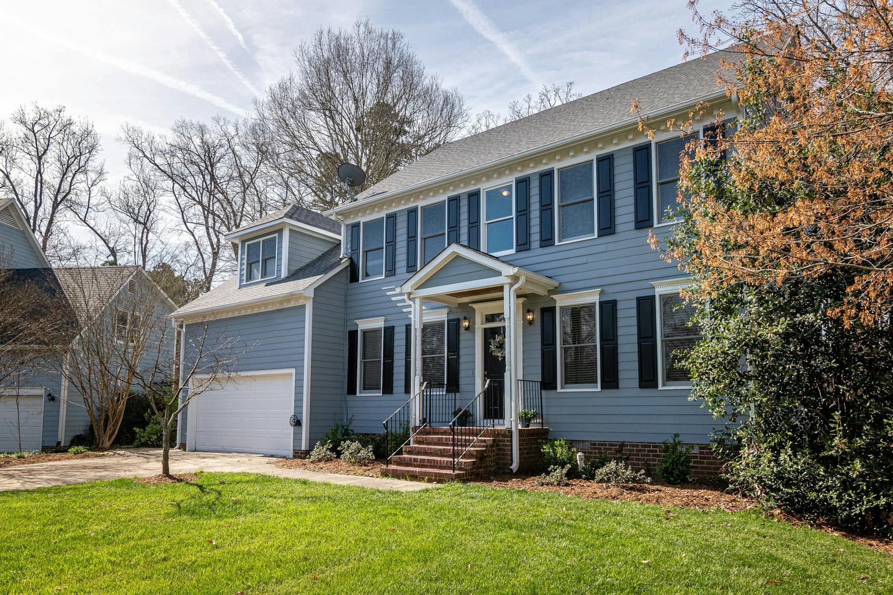Blue Historic Home